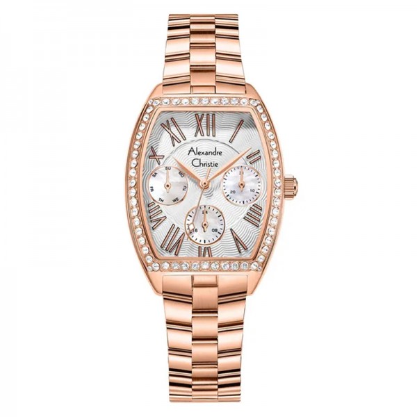 Alexandre Christie AC 2B86 Rosegold White BFBRGSL